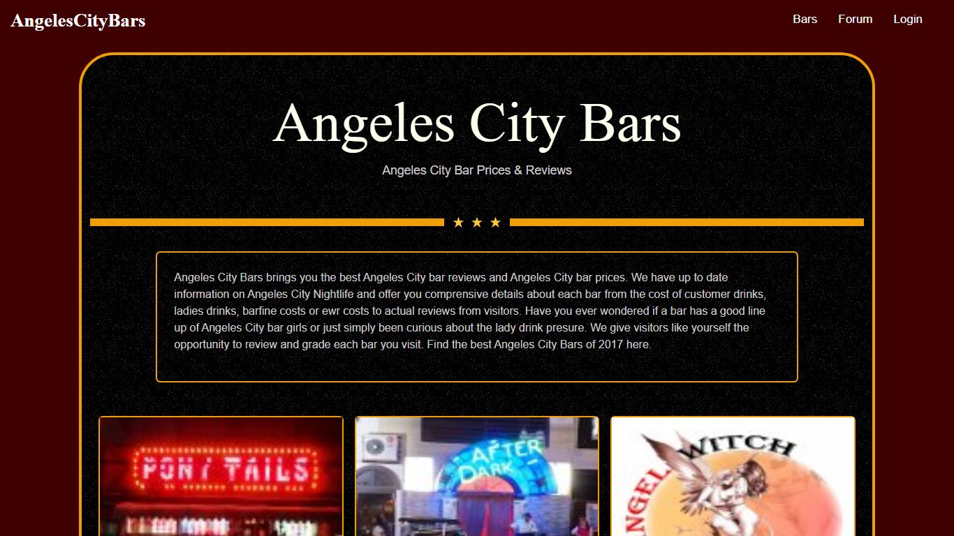 Angeles City Bars