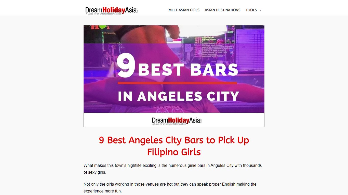 9 Best Angeles City Bars to Pick Up Filipino Girls