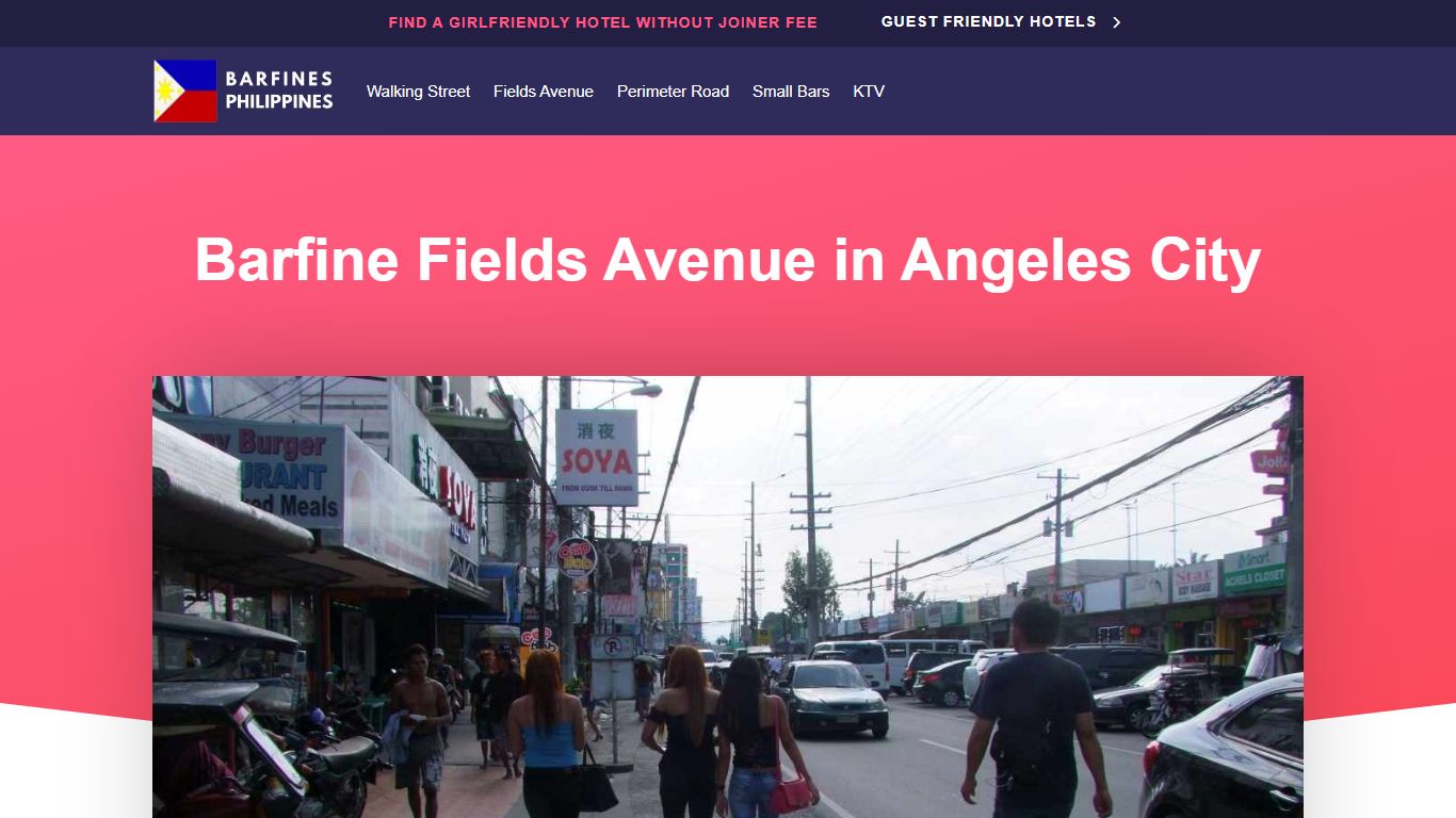 ⇒ Barfine Fields Avenue • Angeles City » Update 2022